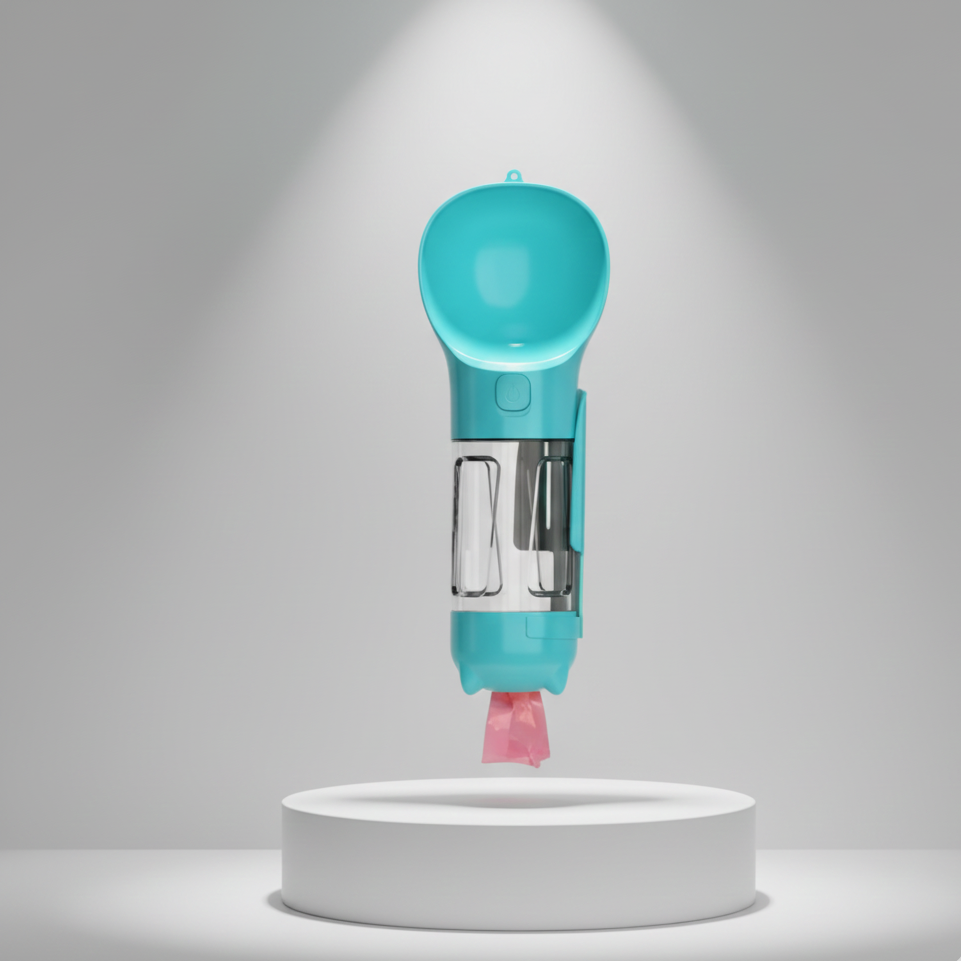 L'essentielle - Gourde et ramasse crotte Wafter et Compagnie