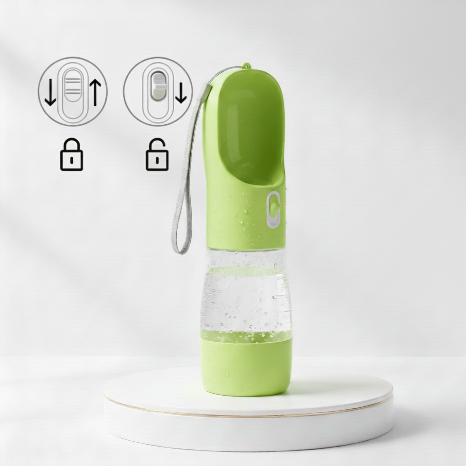 La 2 en 1 - Gourde et croquette Wafter et Companie