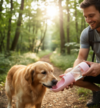 La 2 en 1 - Gourde et croquette Wafter et Companie