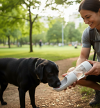 La 2 en 1 - Gourde et croquette Wafter et Companie