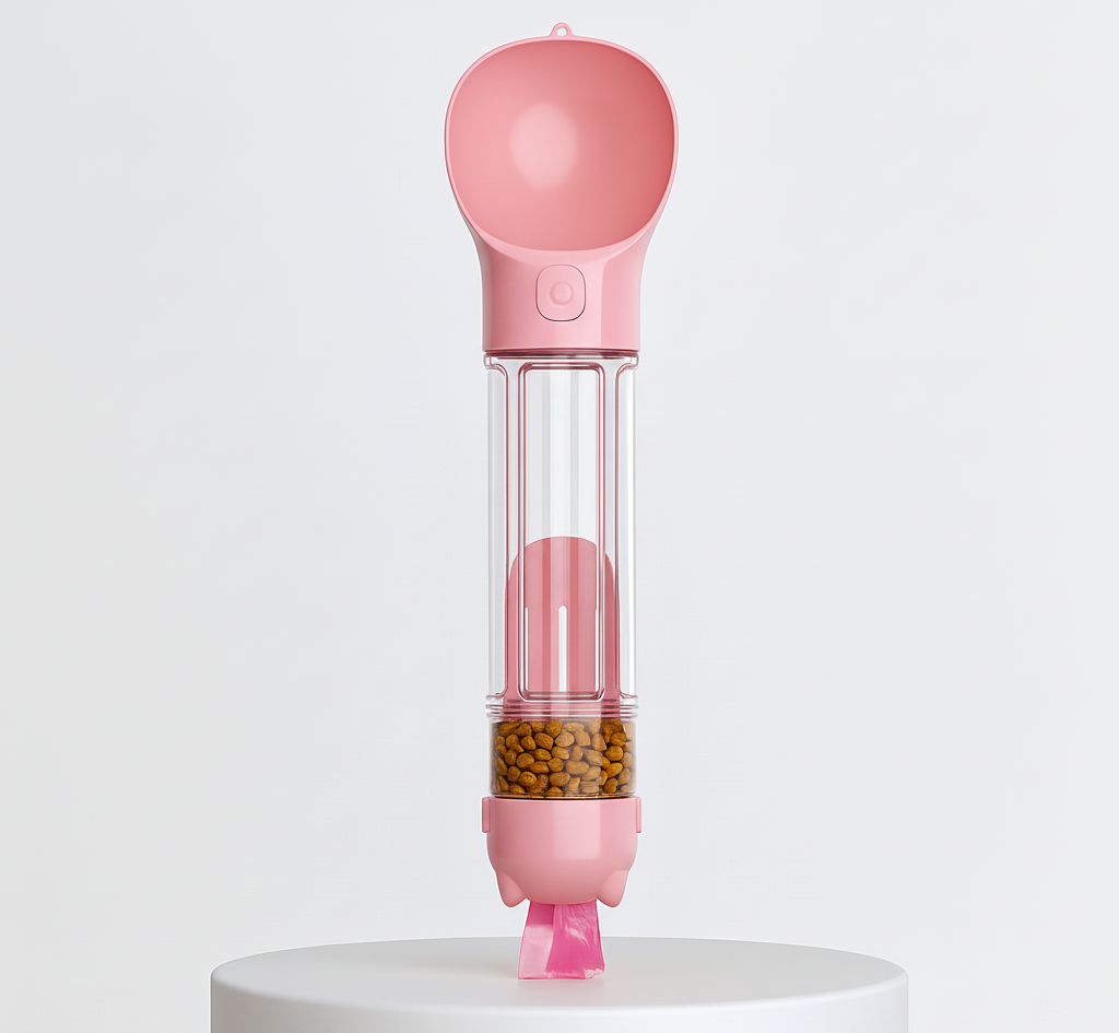 La 3 en 1  - Gourde, Croquette et Ramasse crotte Wafter et Companie