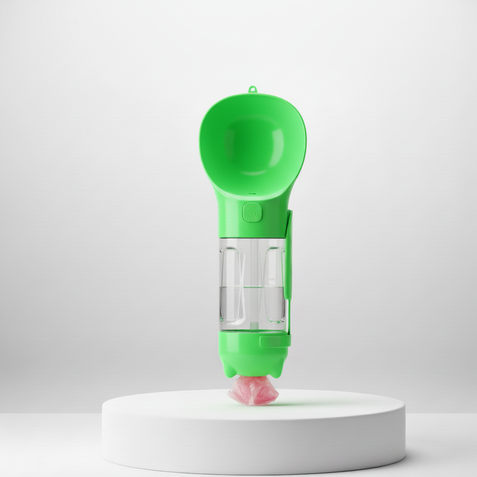 La 3 en 1  - Gourde, Croquette et Ramasse crotte Wafter et Companie