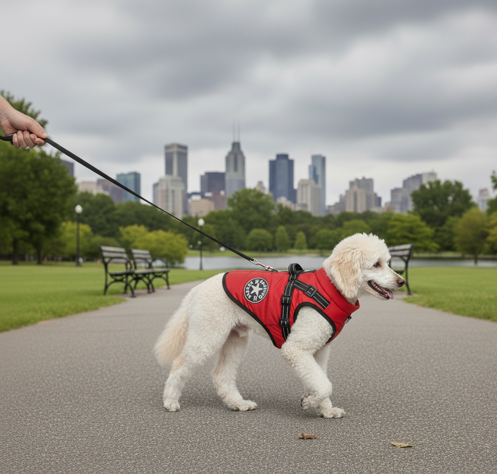 Harnais d'Hiver - Veste chaude et imperméable Wafter et Companie
