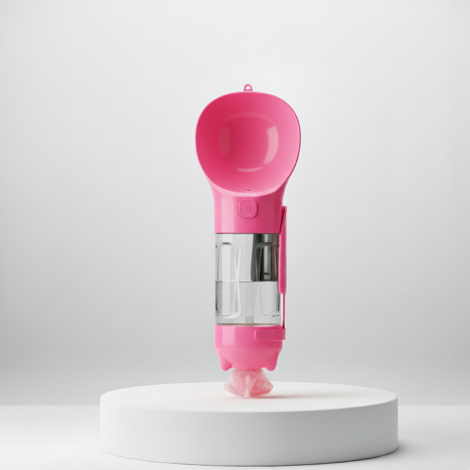 L'essentielle - Gourde et ramasse crotte Wafter et Compagnie